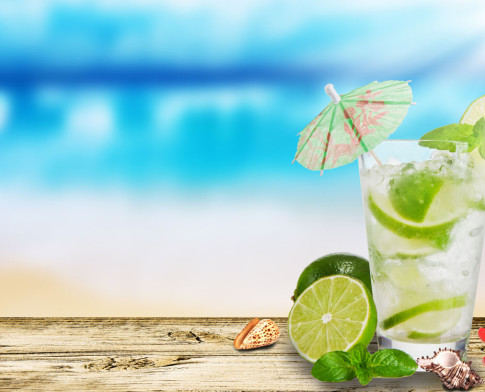 Fresh summer cocktail