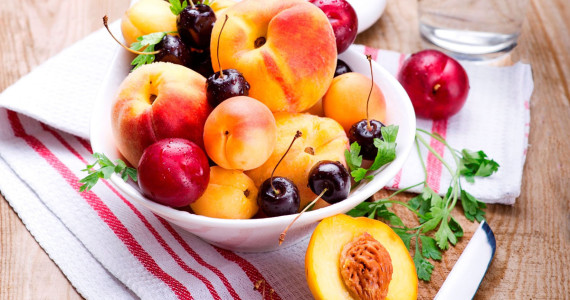 The summer fresh fruits